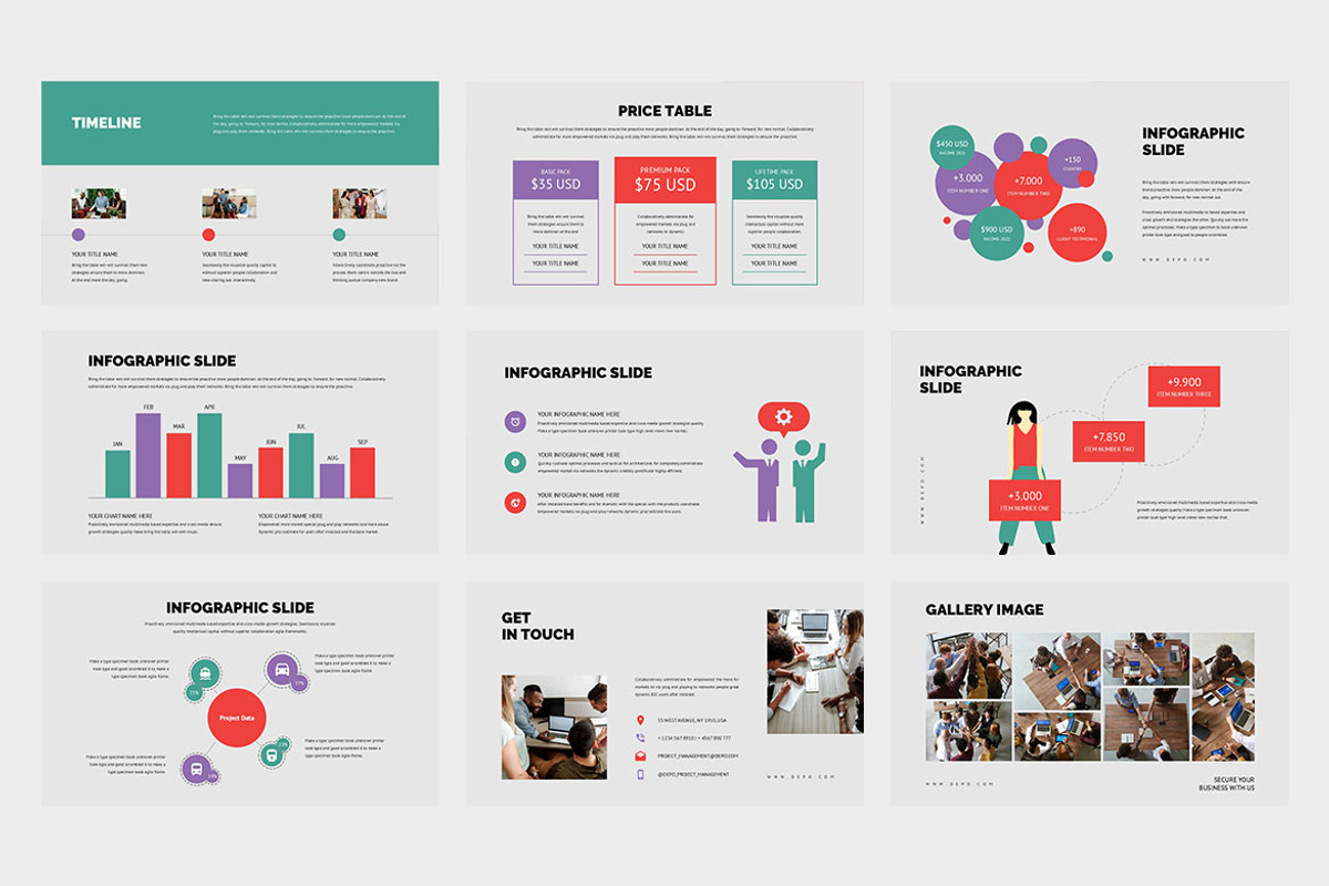 Depo : Management Powerpoint, a Presentation Template by Punkl Camp (Photo 4 of 9)