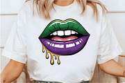Mardi Gras Lips Png, Cute Mardi Gras, an Illustration by Designking (Thumbnail 6 of 6)
