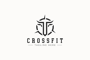 Crossfit Business Fitness Logo Gym, a Branding & Logo Template by Signatoro