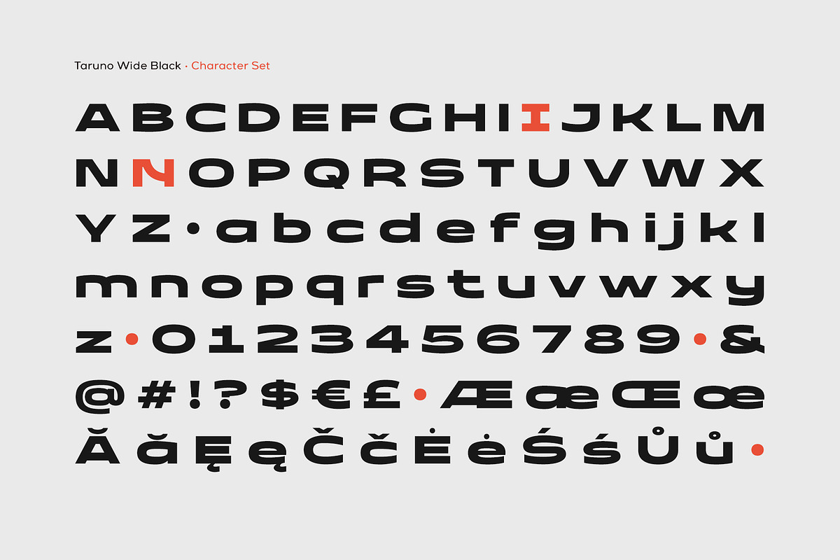 Taruno Wide Black, a Sans Serif Font by Locomotype (Photo 12 of 12)