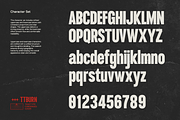 TRT Burn Bold Condensed Sans, a Sans Serif Font by truetype (Thumbnail 4 of 15)