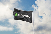 Flag Mockup, an Advertising Mockup by Pexelcorner (Thumbnail 5 of 5)