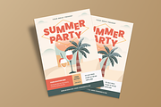 Summer Party Festival Flyer, a Flyer Template by MMPixelCraft (Thumbnail 5 of 5)