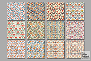 Ornamental Floral Marigold Damask, a Pattern Graphic by Fine Purple Elephant (Thumbnail 5 of 5)