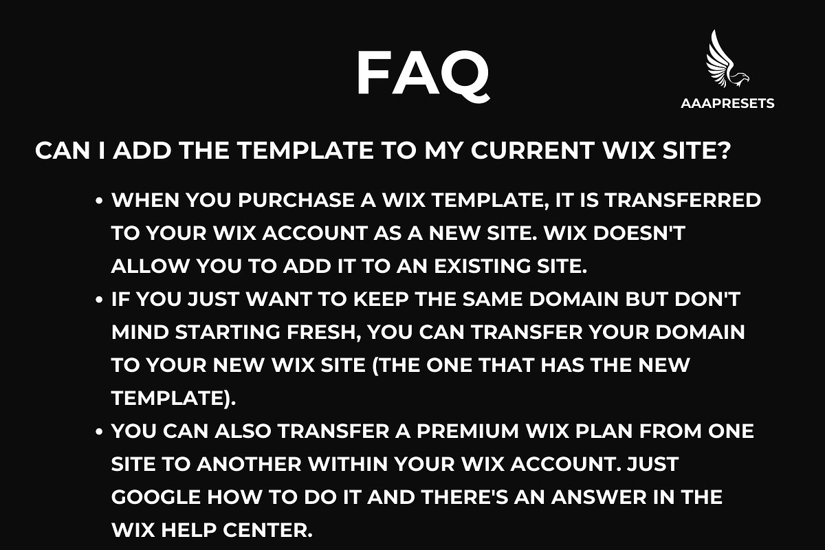 Wix Photography Website Template, a Wix Template by AAA Presets (Photo 10 of 12)