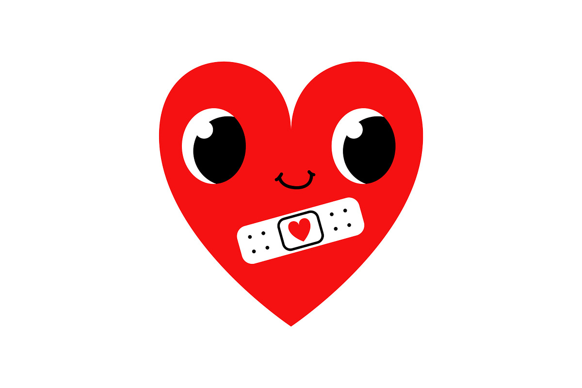 Cute Blood Donation Heart, a Healthcare Illustration by the_myro (Photo 5 of 7)