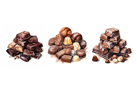 cocoa confectionery chocolate ai, a Food & Drink Photo by pikepicture