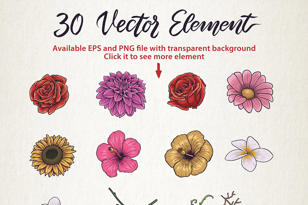 Vintage Illustration Vectors Element, a Decorative Illustration by Blankids Studio (Photo 5 of 5)