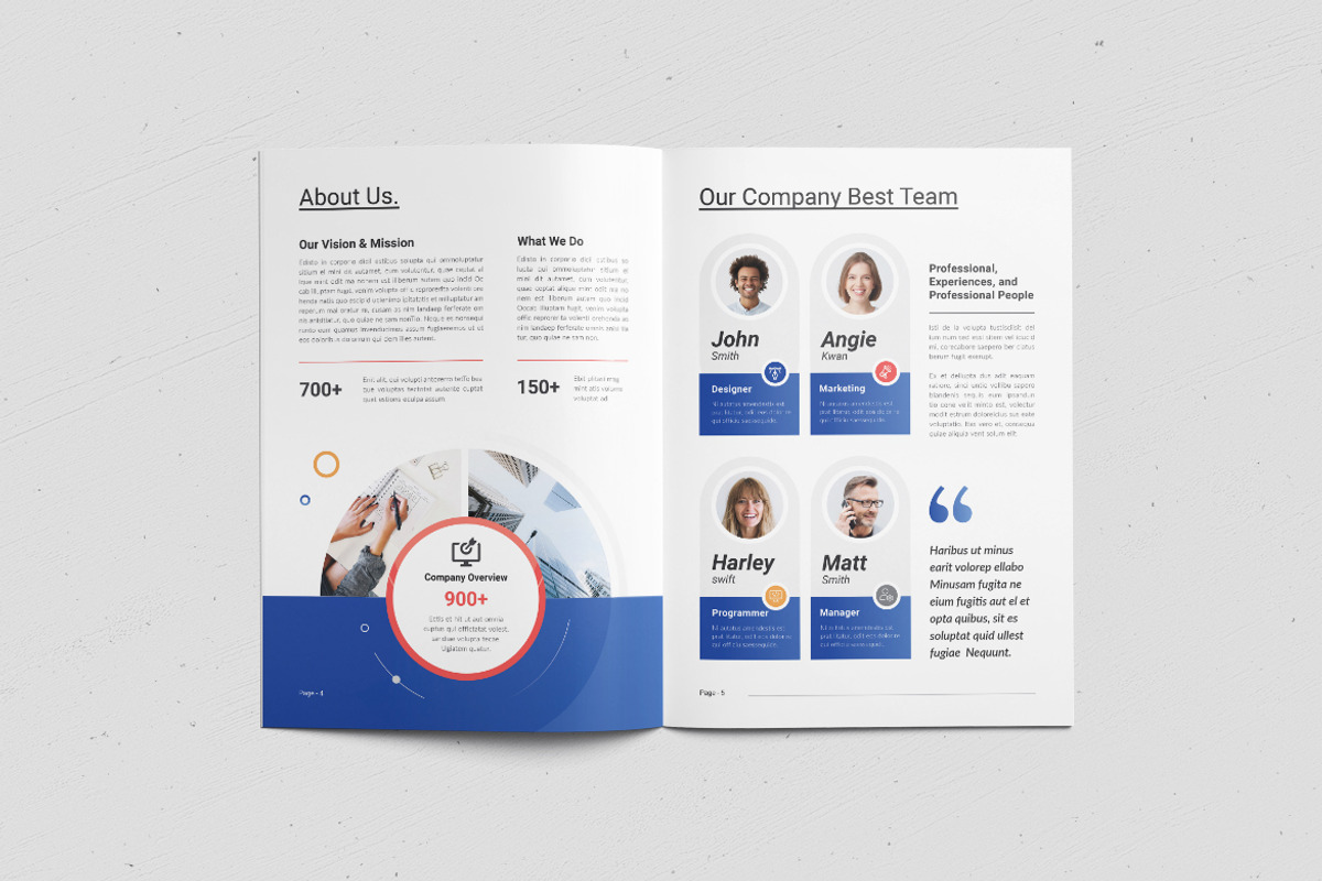 Project Proposal | Business Brochure, a Brochure Template by Creativity-Design (Photo 4 of 12)