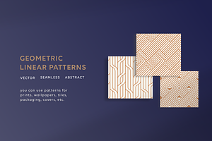 80 Geometric Seamless Patterns.