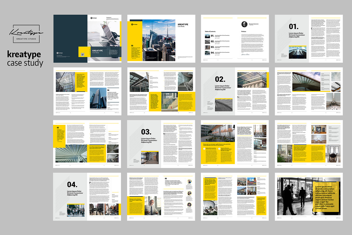Kreatype Case Study, a Brochure Template by Kreatype Studio (Photo 12 of 12)