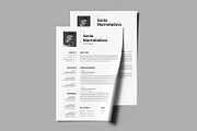 ATS Friendly Resume Templat Indesign, a Resume Template by PixelStudio (Thumbnail 3 of 10)