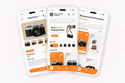 Retrograde Retro Tech E-commerce UI, an App Template by twinstd (Thumbnail 3 of 5)