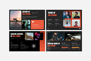 Black Red Modern Cinema Presentation, a Presentation Template by Eklip Studio (Thumbnail 4 of 6)