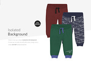 Baby Cotton Pants Mock-ups Set, a Bottom Mockup by Mocca Mockups Store (Thumbnail 15 of 22)