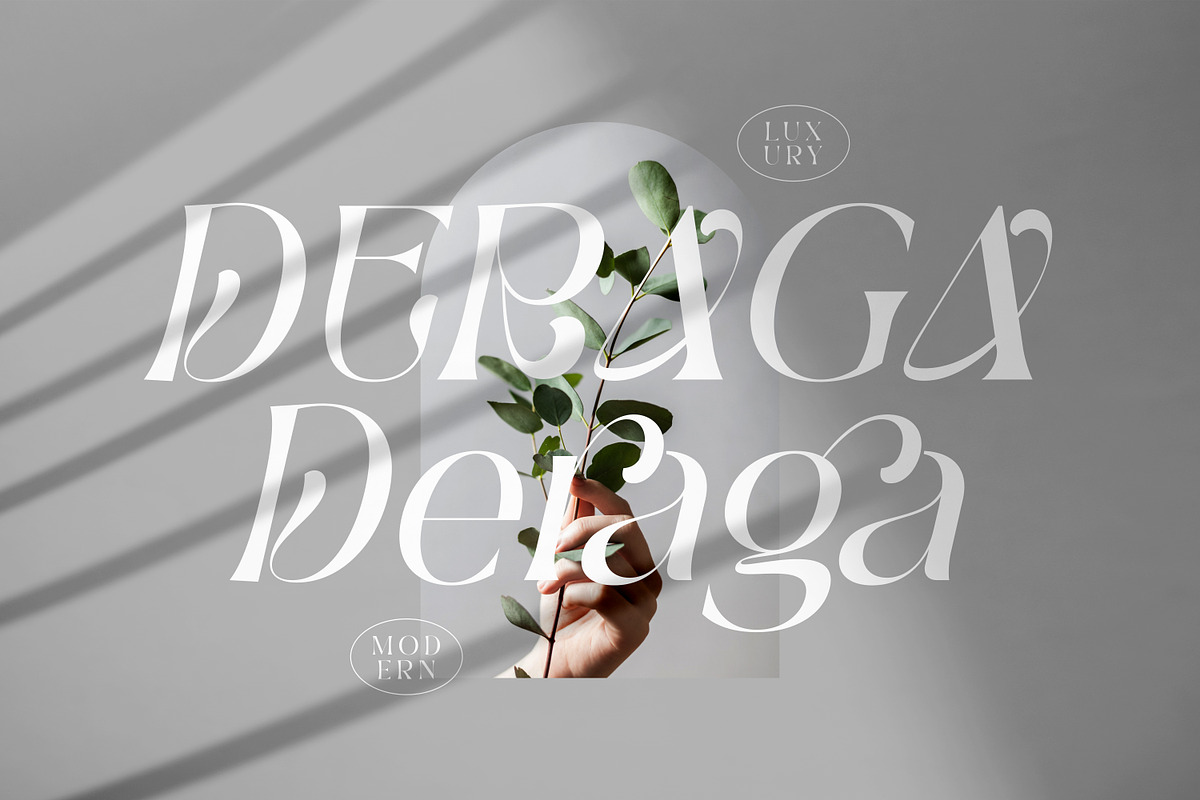 Deraga Modern & Stylish Font, a Serif Font by Storytype Studio (Photo 2 of 10)