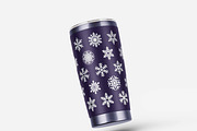 Snowflake SVG Bundle Ornaments Vol 2, an Object Graphic by Seaquint (Thumbnail 8 of 8)