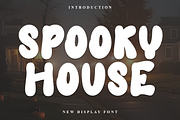 Spooky House, a Script Font by FreshTypeINK (Thumbnail 1 of 8)