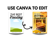 Recipe Pinterest Pin Canva Templates, a Social Media Template by MEDIA MINIMALIST (Thumbnail 6 of 7)