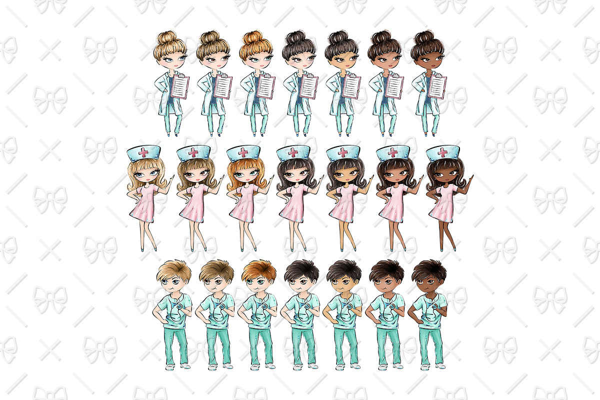 Medical Watercolor Clipart, a Healthcare Illustration by Phantasia Design (Photo 2 of 5)