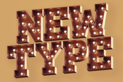 Marquee Lights - 3D Lettering, a Graphic by MIIM (Thumbnail 6 of 8)