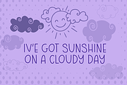 Dreamy Cloud, a Sans Serif Font by Carrtoonz (Thumbnail 2 of 5)
