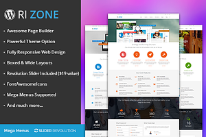 RI Zone multipurpose wordpress theme