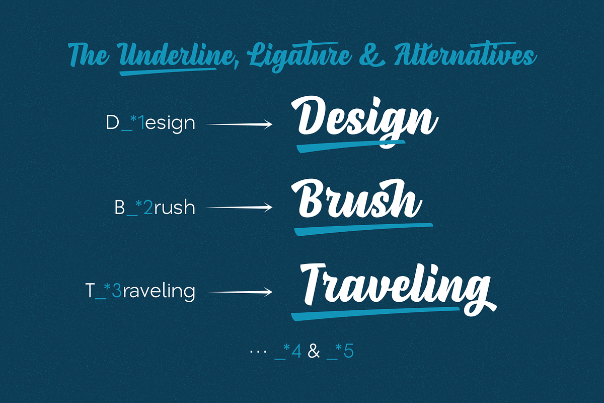 Lundy Skate Type Font preview 3