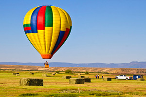 Hot air balloon containing adventure, balloon, and air
