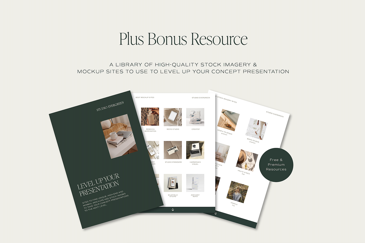Concept Presentation Template, a Presentation Template by Studio_Evergreen (Photo 9 of 10)