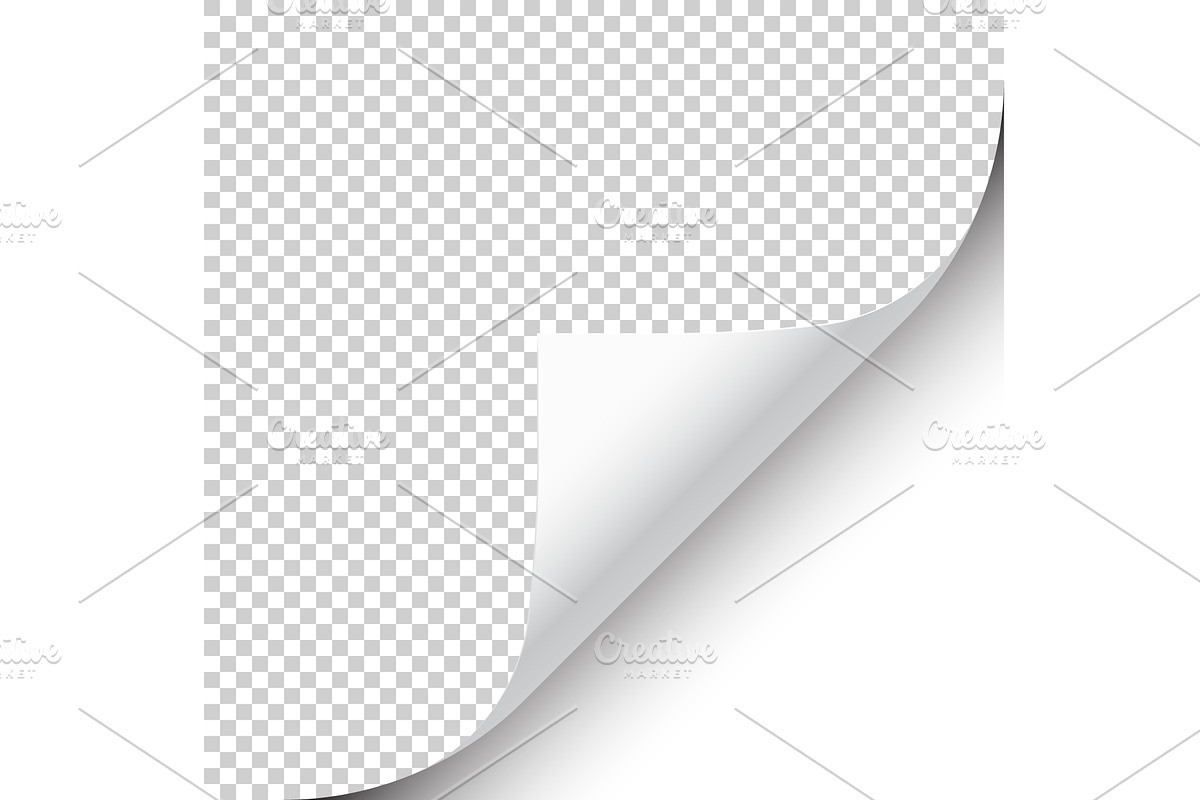 Curled page corner with shadow on, a Texture Graphic by 32pixels