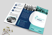 Corporate Agency Trifold Template, a Brochure Template by MightyDesign (Thumbnail 2 of 7)