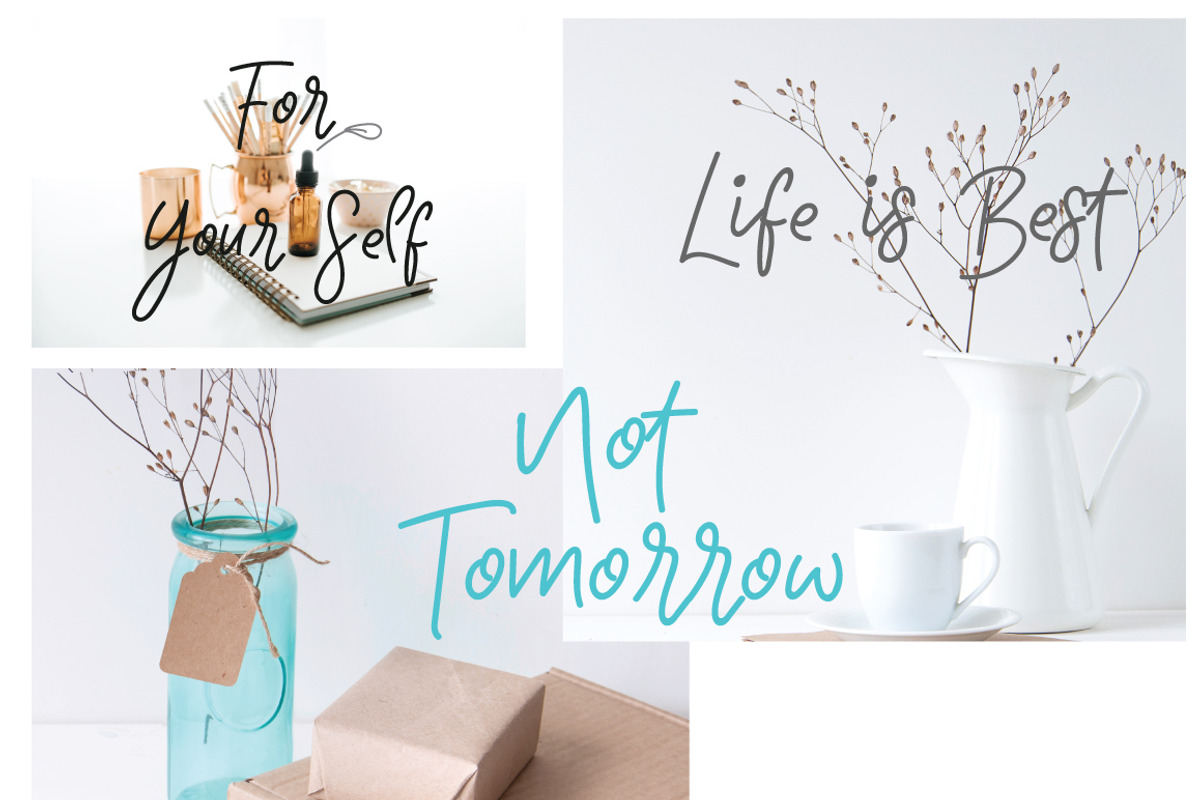 Trust me | Handwritten Font & 9Logos preview 4