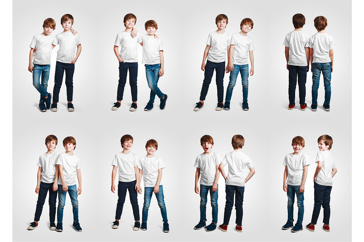 Kids Boy T-Shirt PSD Mockups Vol3, a Shirt Mockup by Hi, Mock-Up! (Photo 11 of 12)