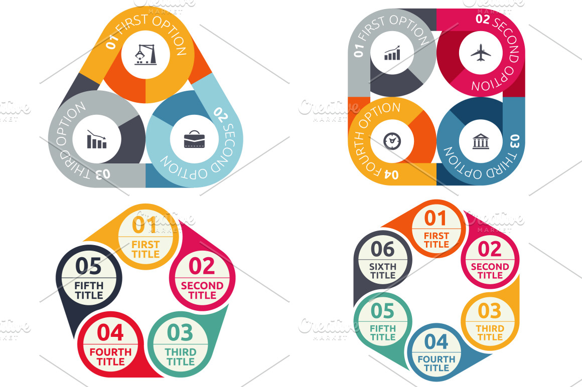 Flexible Infographic Bundle (vol.6), a Presentation Template by Infographic Paradise (Photo 3 of 5)