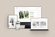 Minimal Squarespace 7.1 Template, a Squarespace Template by Forth and Wild (Thumbnail 1 of 9)