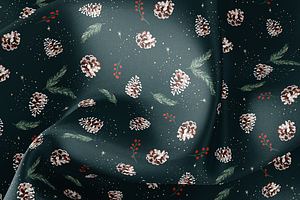 6 Christmas Vector Patterns