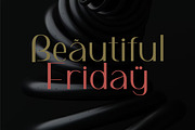 Beautiful Friday, a Sans Serif Font by elevencreateam (Thumbnail 2 of 9)