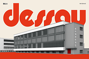 MO Behaus - Geometric Bauhaus Font, a Sans Serif Font by Monoco Type Foundry (Thumbnail 6 of 7)