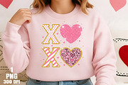 Glitter XOXO Valentine’s Day PNG, an Illustration by Daily.Designs (Thumbnail 5 of 5)