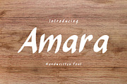 Amara is a cute handwritten font, a Handwritten Font by Brown Cupple (Thumbnail 1 of 5)