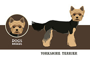 Dog breeds Yorkshire terrier, an Animal Illustration by Nenilkime (Thumbnail 1 of 3)