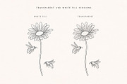 Wild Honey Vector Illustrations, a Decorative Illustration by rouxsupplyco (Thumbnail 8 of 14)