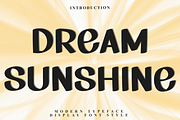 Dream Sunshine, a Script Font by InermediaSTUDIO (Thumbnail 1 of 8)