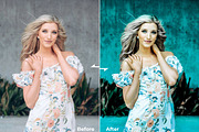 Cute Aqua Light - Preset and Action, an Action Add-On by Modaldesain (Thumbnail 3 of 4)