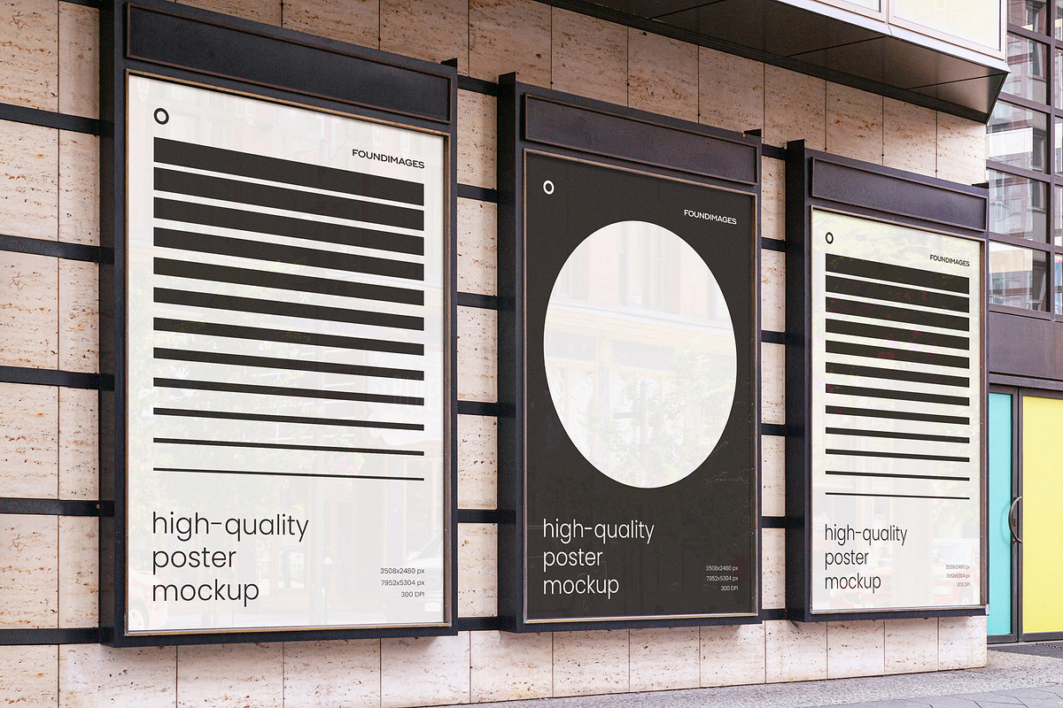 Urban Poster Mockup Template Bundle, an Advertising Mockup by FoundImages (Photo 38 of 52)