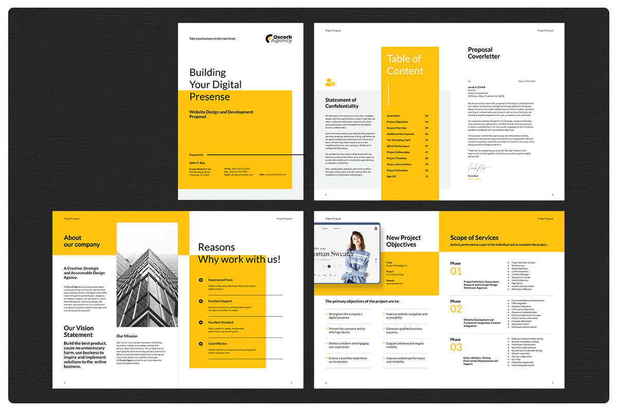 Proposal, a Brochure Template by StudioGraficso (Photo 2 of 8)