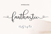 Fanthastic Script, a Script Font by Jhoel Design (Thumbnail 10 of 10)