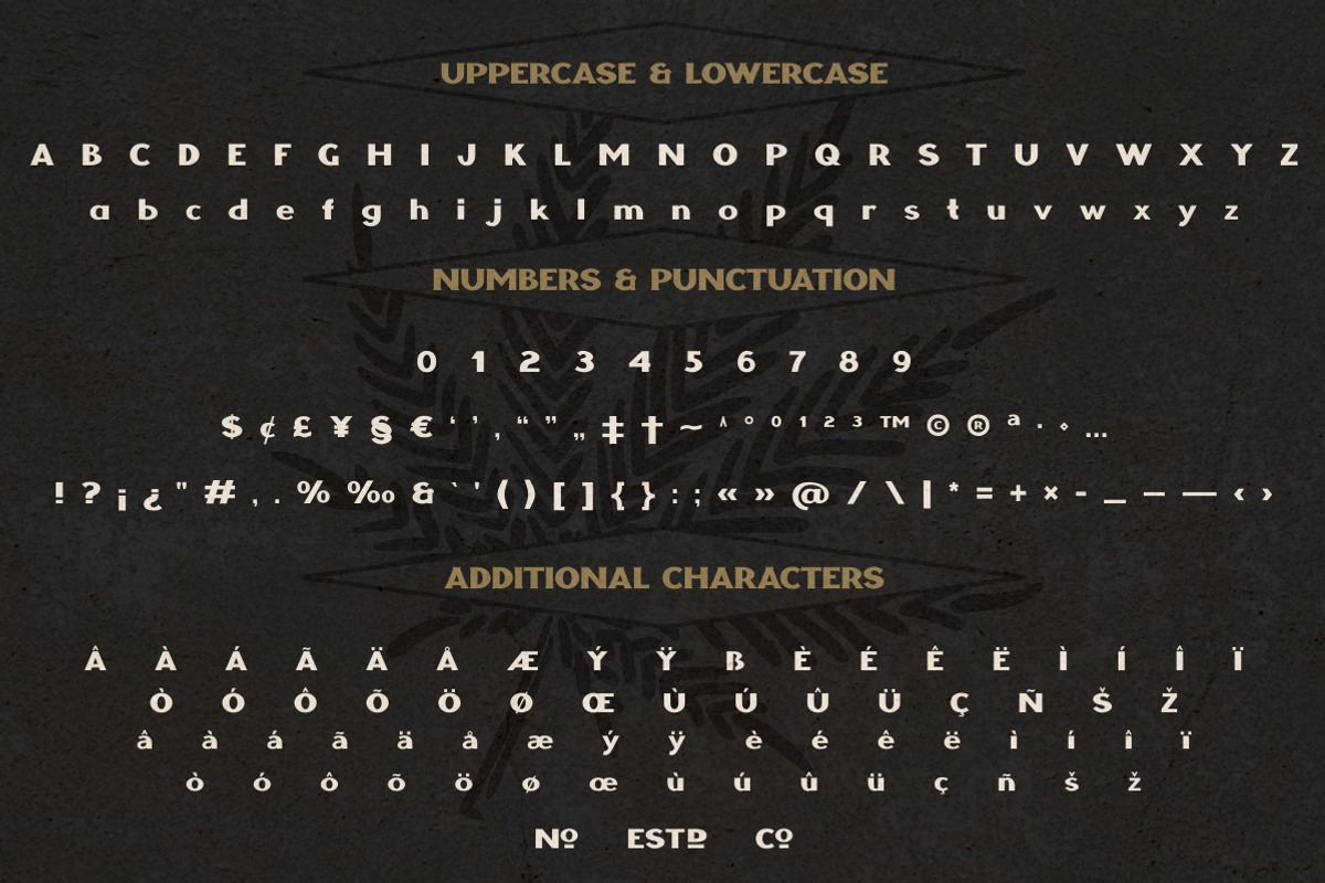 CANNABIS vintage font, a Font by Fat Hamster (Photo 9 of 10)