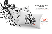 Animal Forest Folk Art, an Animal Illustration by Arie Clares (Thumbnail 5 of 8)